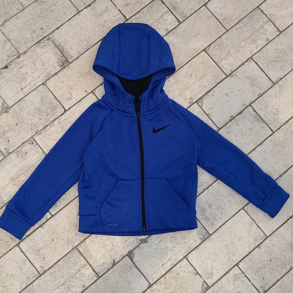 Nike Dri- Fit zip up sweatshirt with hood